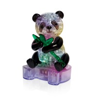 Панда с веткой со светом Crystal Puzzle 3d