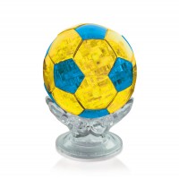 Футбольный мяч со светом Crystal Puzzle 3d